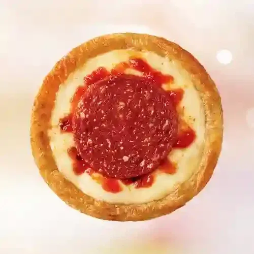 Esfiha Folhada de Mussarela com Pepperoni