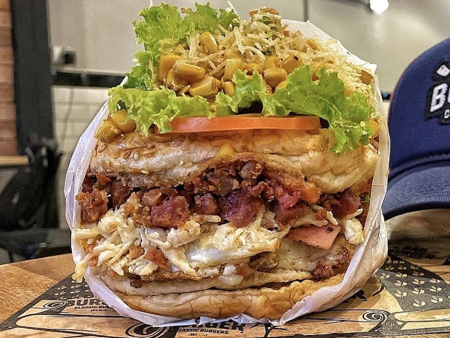Foto do prato Hambúrguer Completo Bag Burger